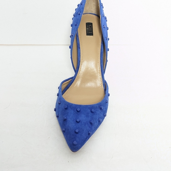 NWOT G.I.L.I suede heels - Picture 5 of 16